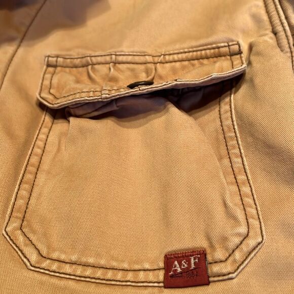 Abercrombie & Fitch Vintage Wool blend Blanket Lined Chore Coat Medium - Picture 9 of 15